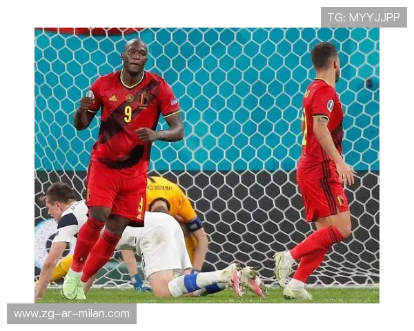 卢卡库门前二次调整后抽射，比利时前场杀伤力倍增